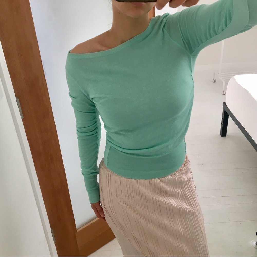 NWT Sea Foam Green Patrizia Pepe Firenze Sweater